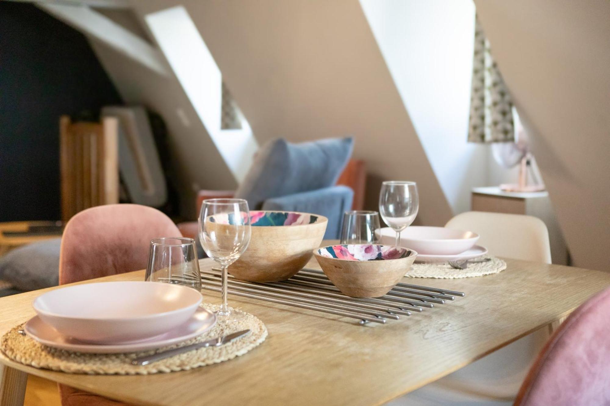 Duplex Atypique Au Coeur De Mulhouse Apartman Kültér fotó