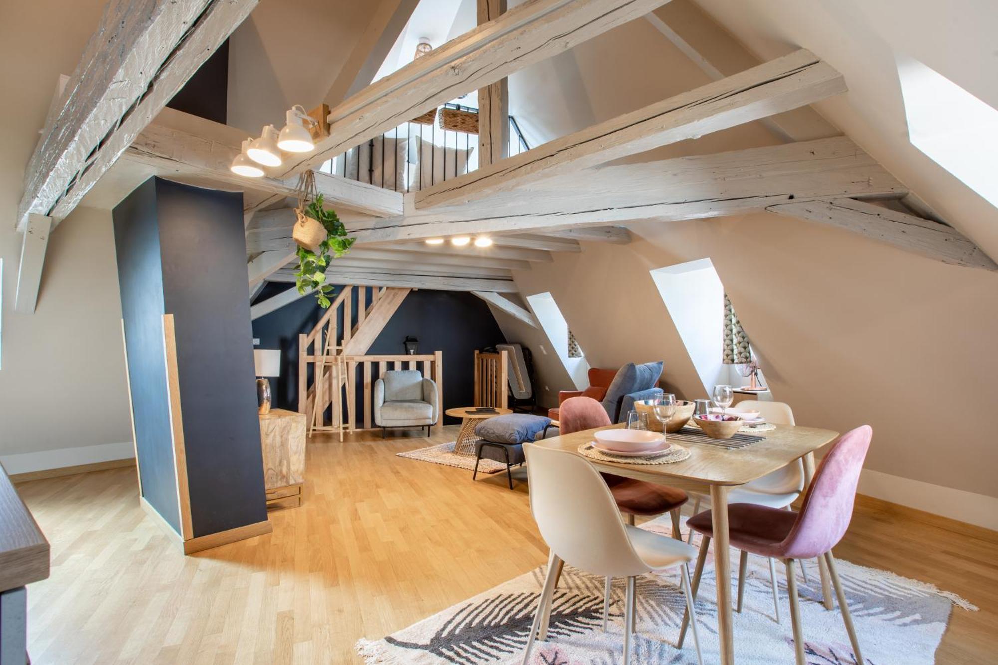 Duplex Atypique Au Coeur De Mulhouse Apartman Kültér fotó